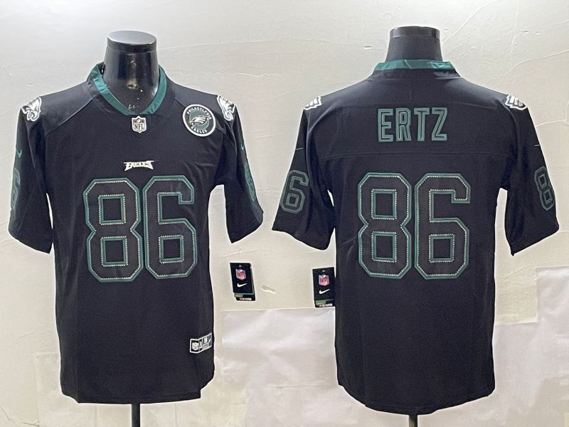 Men Philadelphia Eagles #86 Ertz Black Classic 2025 Nike Limited NFL Jersey style 5->philadelphia eagles->NFL Jersey